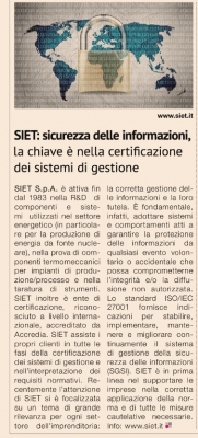 SIET advertorial